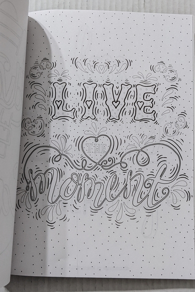 Color Me Inspired Adult Coloring Book, Like New - Picture 8 of 8